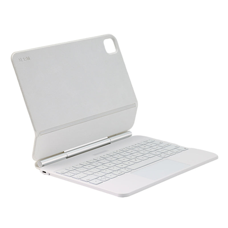 COOSTART For iPad Pro 11-inch (2018) / (2020) / (2021) / (2022) / iPad Air (2020) / (2022) Photovoltaic New Energy Bluetooth Keyboard Stand Cover
