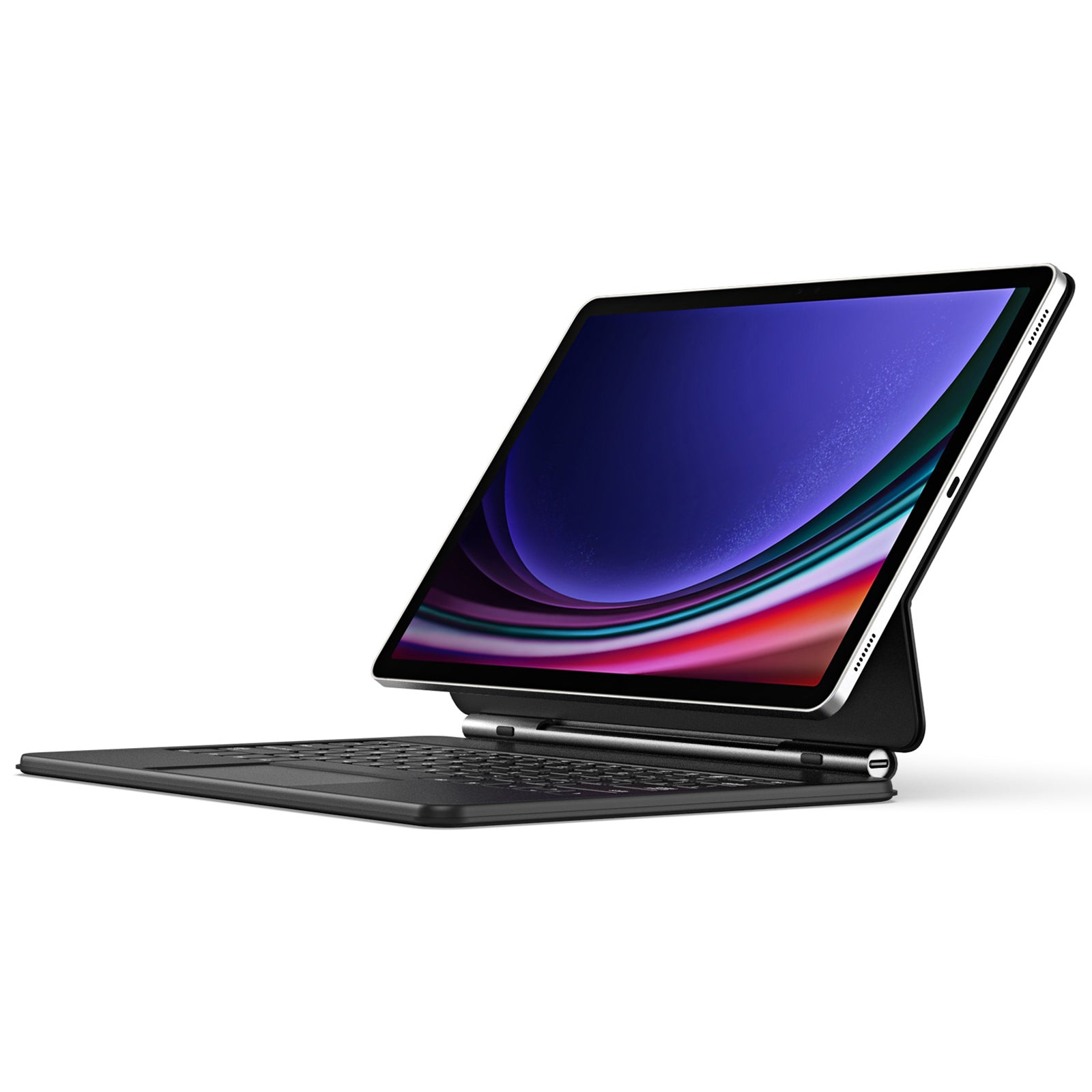 DUX DUCIS For Samsung Galaxy Tab S9 / S8 / S7 Floating Magnetic Keyboard Leather Tablet Case