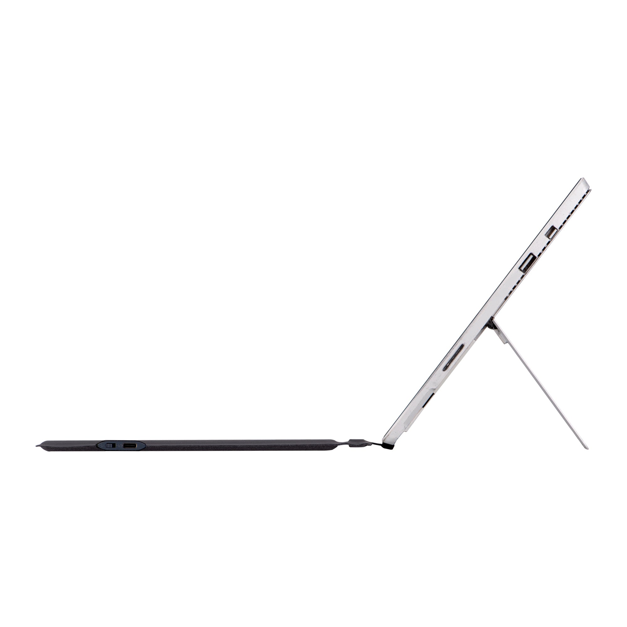 1089D-C For Microsoft Surface Pro 3 / 4 / 5 / 6 / 7 / 7+ Magnetic Absorption Backlit Bluetooth Tablet Keyboard