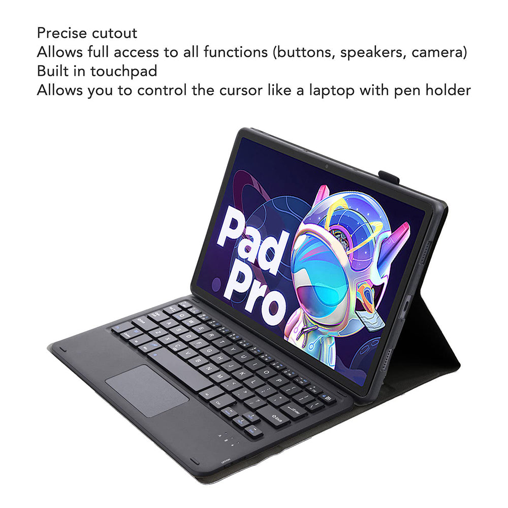 LX-P11 For Lenovo Tab P11 Pro Gen 2 11.2" (2022) Tablet Cover Touchpad Bluetooth Keyboard Leather Case