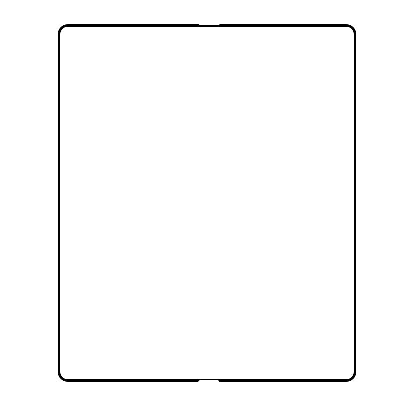 For Samsung Galaxy Z Fold5 5G F946 OEM Display Screen Outer Film Replacement Part (without Logo)