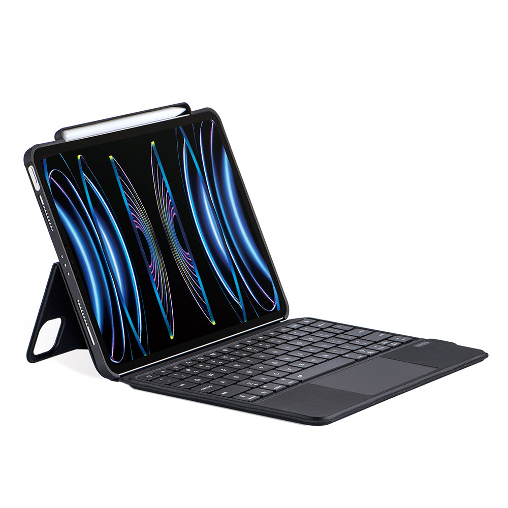 5206D-3A For iPad 10.9 (2022) Super Thin Bluetooth Keyboard Tablet Protective Case