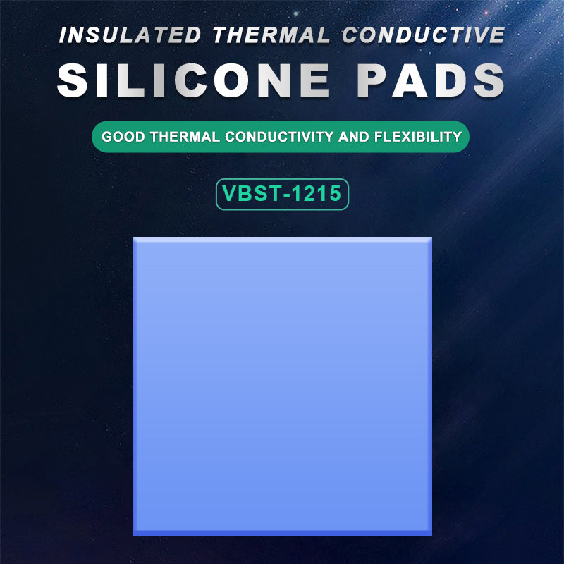 VBEST VBST-1215 Insulated Thermal Conductive Silicone Pads for Electronic Chips IC Motherboard Repair