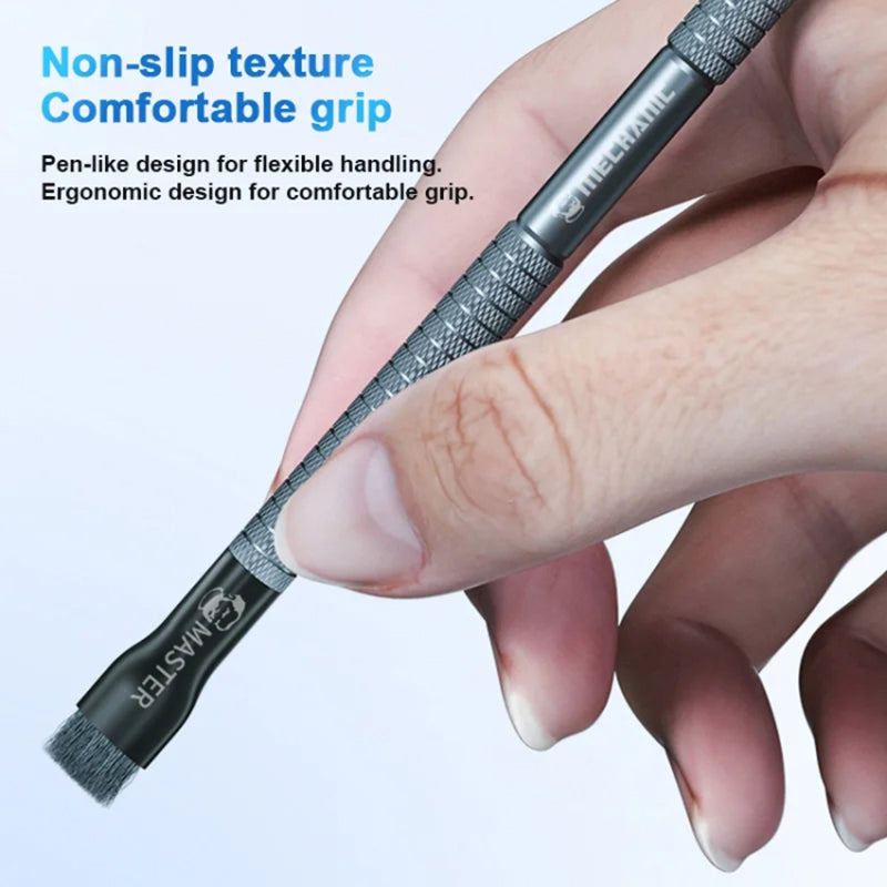 MECHANIC Phone Motherboard IC Cleaning Brush Pig Bristle Hair Brushes ESD Brush