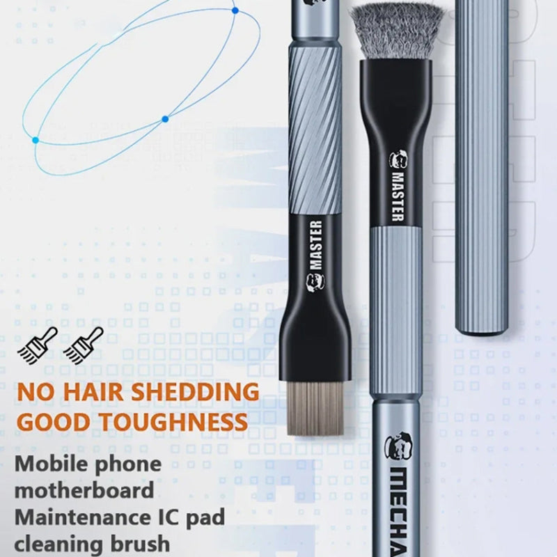 MECHANIC Phone Motherboard IC Cleaning Brush Pig Bristle Hair Brushes ESD Brush