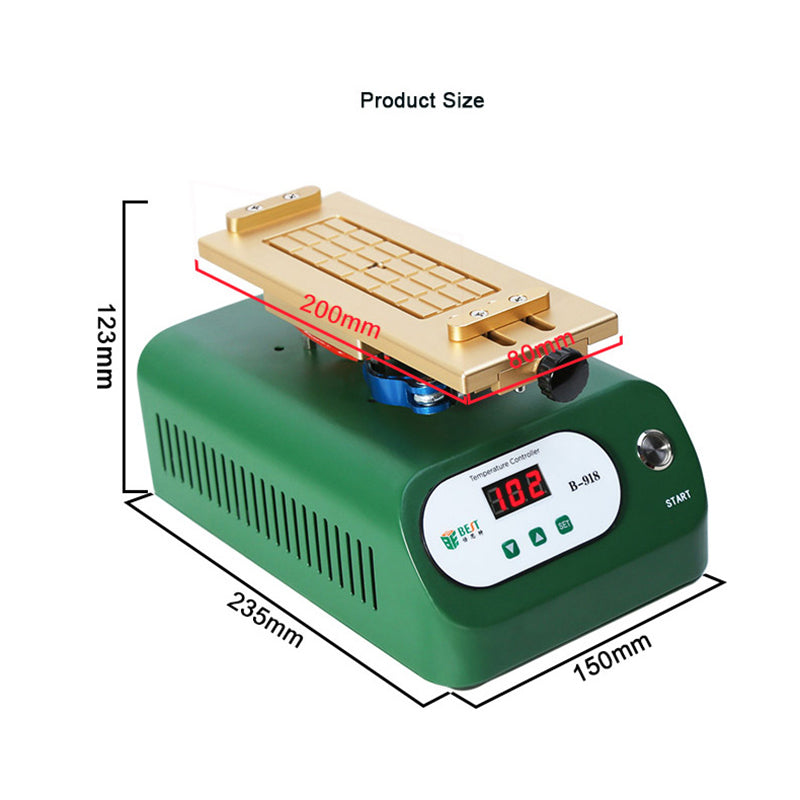 BST-B-918 LCD Vacuum Separator Machine Digital LCD Screen Repair Separator