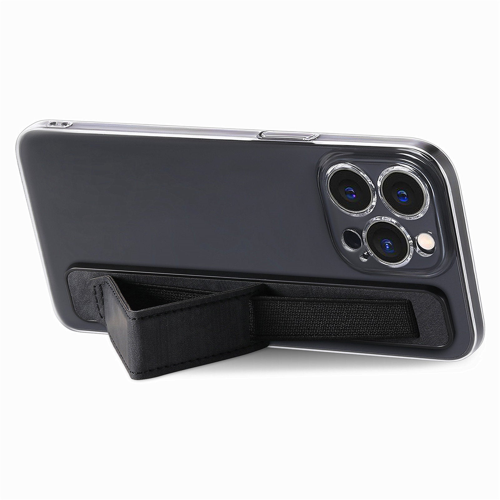 SP-03 Phone Finger Grip Holder with Kickstand Function Self-Adhesive Wristband