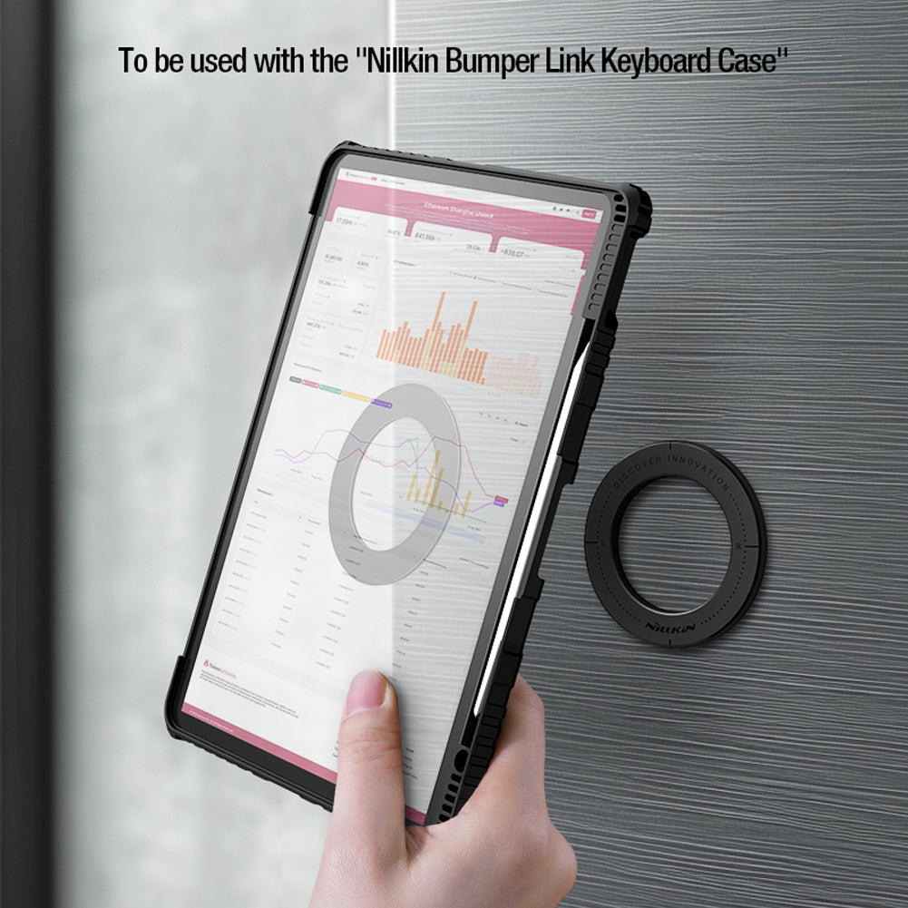 NILLKIN 2Pcs SnapHold Ultra Magnetic Sticker Self-adhesive Wall Mount Holder