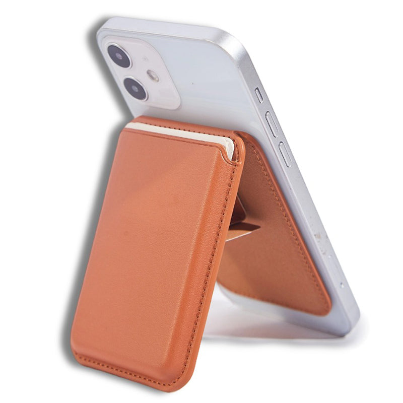 MRC57 A-Model Folding Magnetic Kickstand for Cell Phone Back Stand with Card Holder