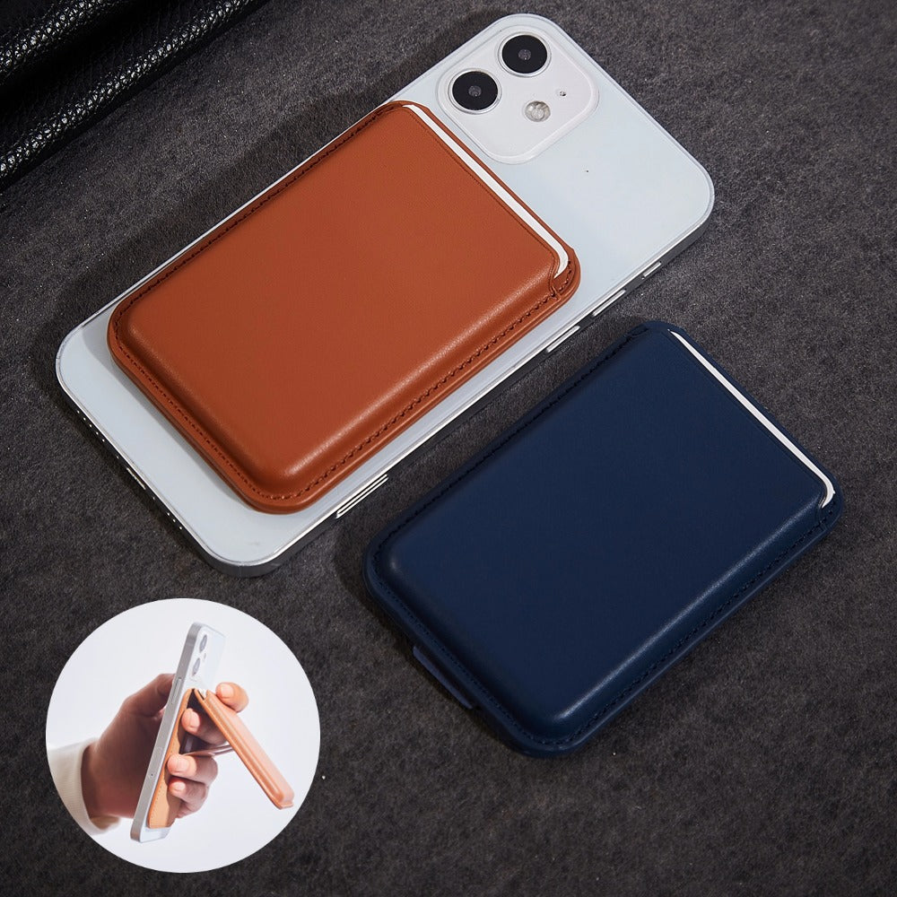 MRC57 A-Model Folding Magnetic Kickstand for Cell Phone Back Stand with Card Holder