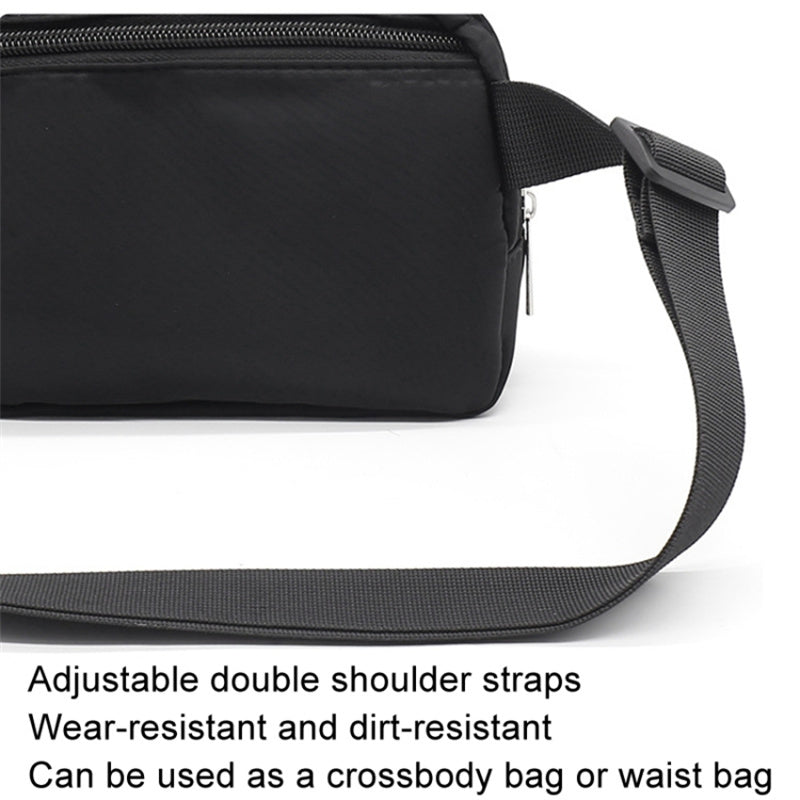 600D Nylon Waterproof Chest Bag Outdoor Sports Running Mobile Phone Storage Bag