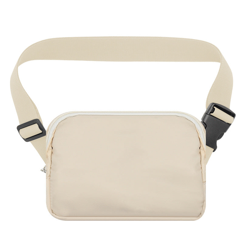 600D Nylon Waterproof Chest Bag Outdoor Sports Running Mobile Phone Storage Bag