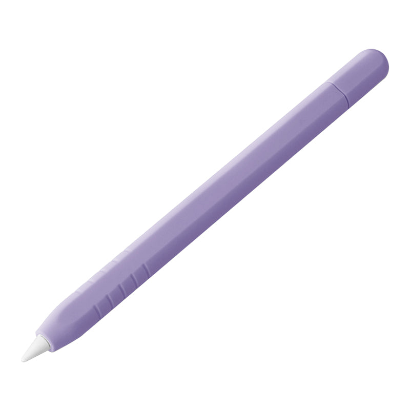 For Apple Pencil (USB-C) Silicone Sleeve Anti-Drop Stylus Pencil Protective Case with Tip Cap