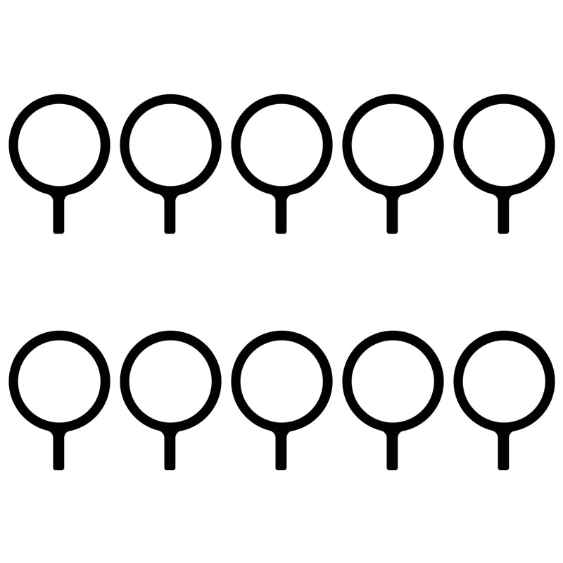 10Pcs Metal Ring Sticker Compatible with MagSafe Magnetic Wireless Charging Ring