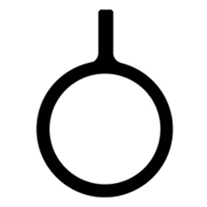 Metal Ring Sticker Magnetic Wireless Charging Ring Compatible with MagSafe