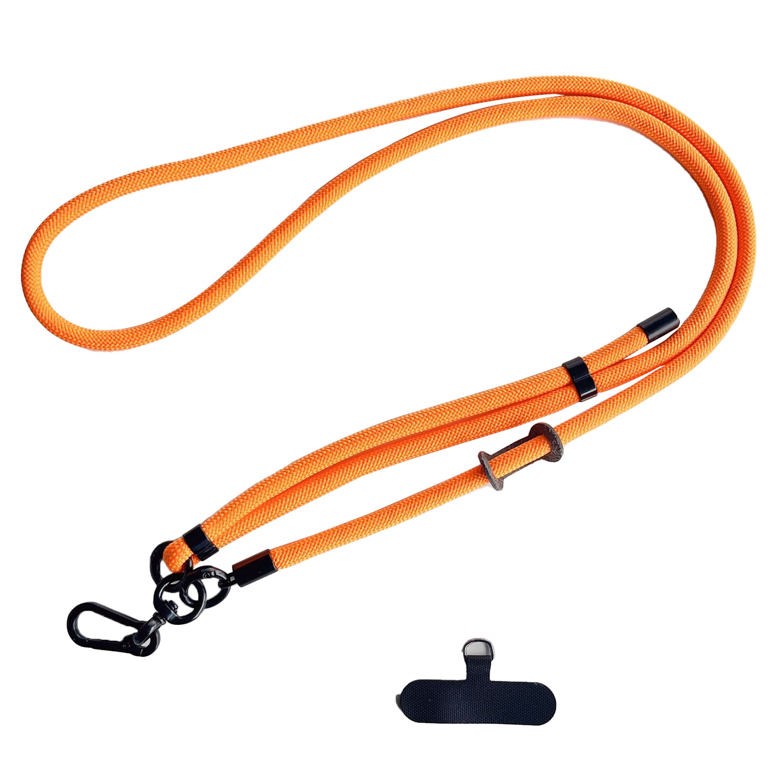 7mm Phone Lanyard Adjustable Nylon Neck Strap with Tether Tab