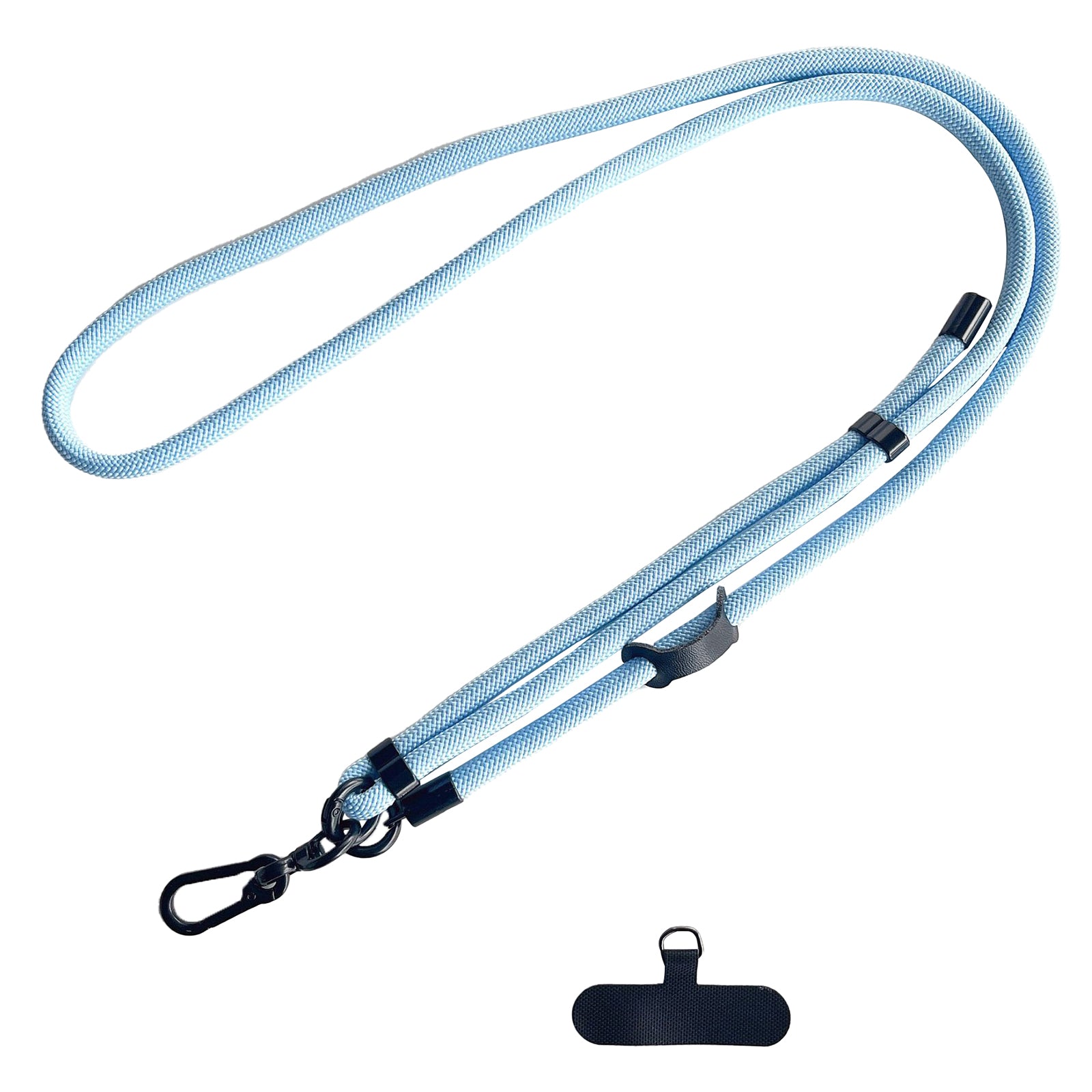 7mm Phone Lanyard Adjustable Nylon Neck Strap with Tether Tab