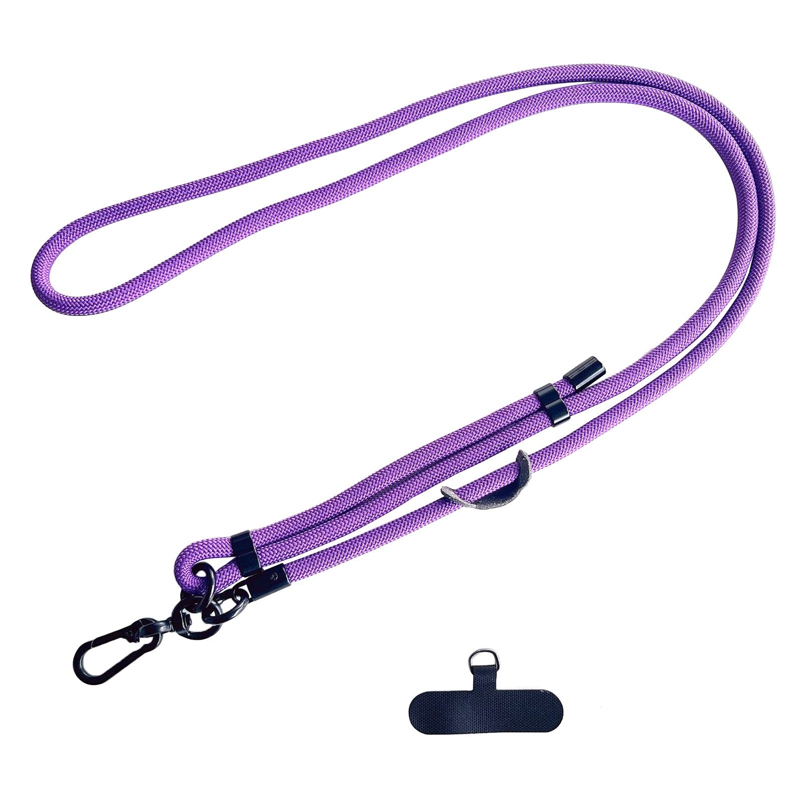 7mm Phone Lanyard Adjustable Nylon Neck Strap with Tether Tab