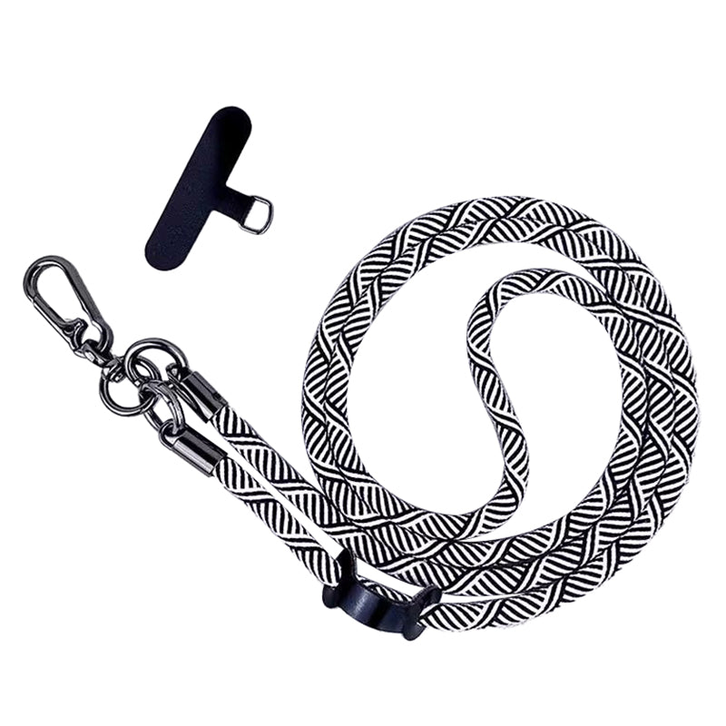 B Style 8mm Phone Lanyard Universal Crossbody Strap with Tether Tab