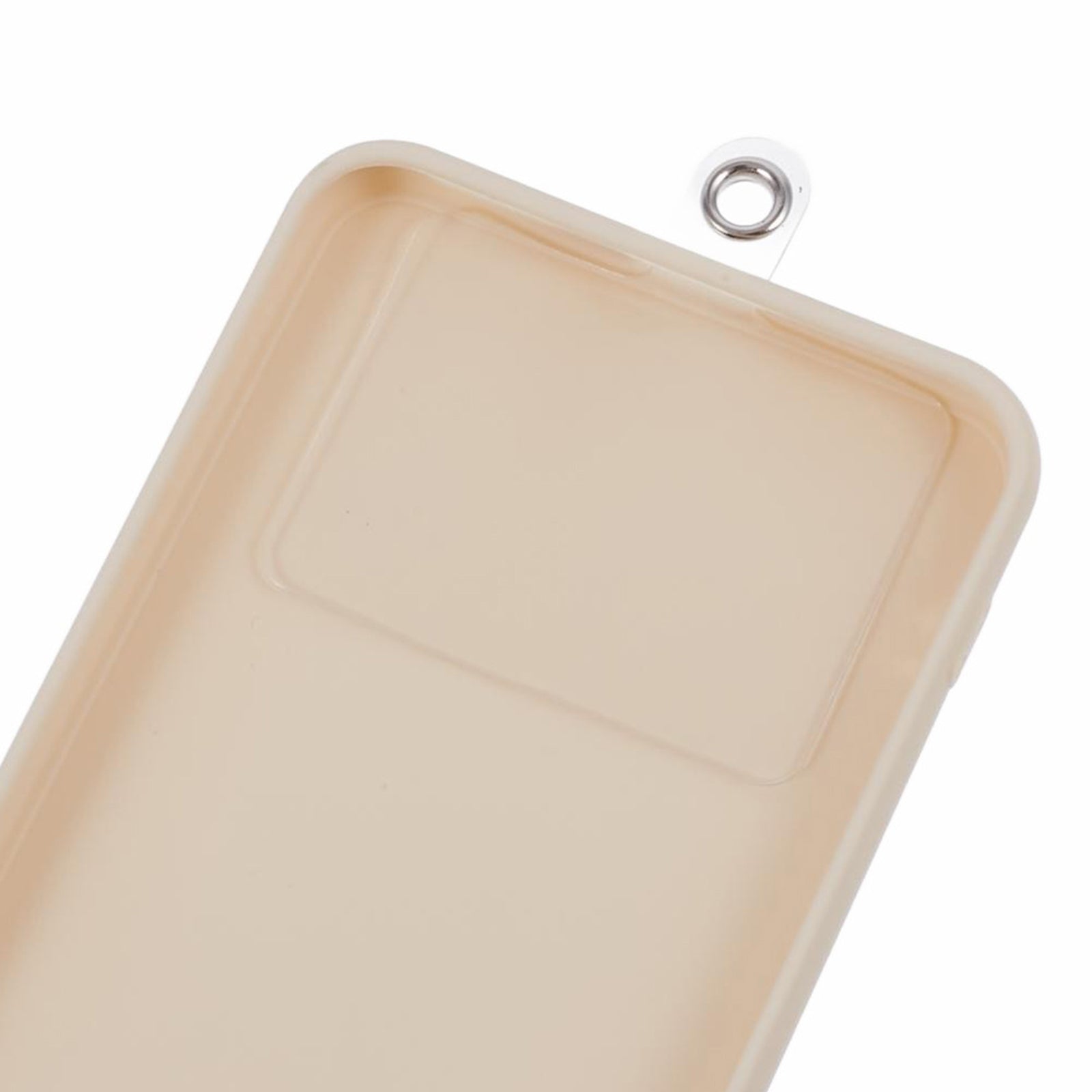 Style A Solid Color Phone Strap 10mm Crossbody Nylon Phone Charm with Clear Patch