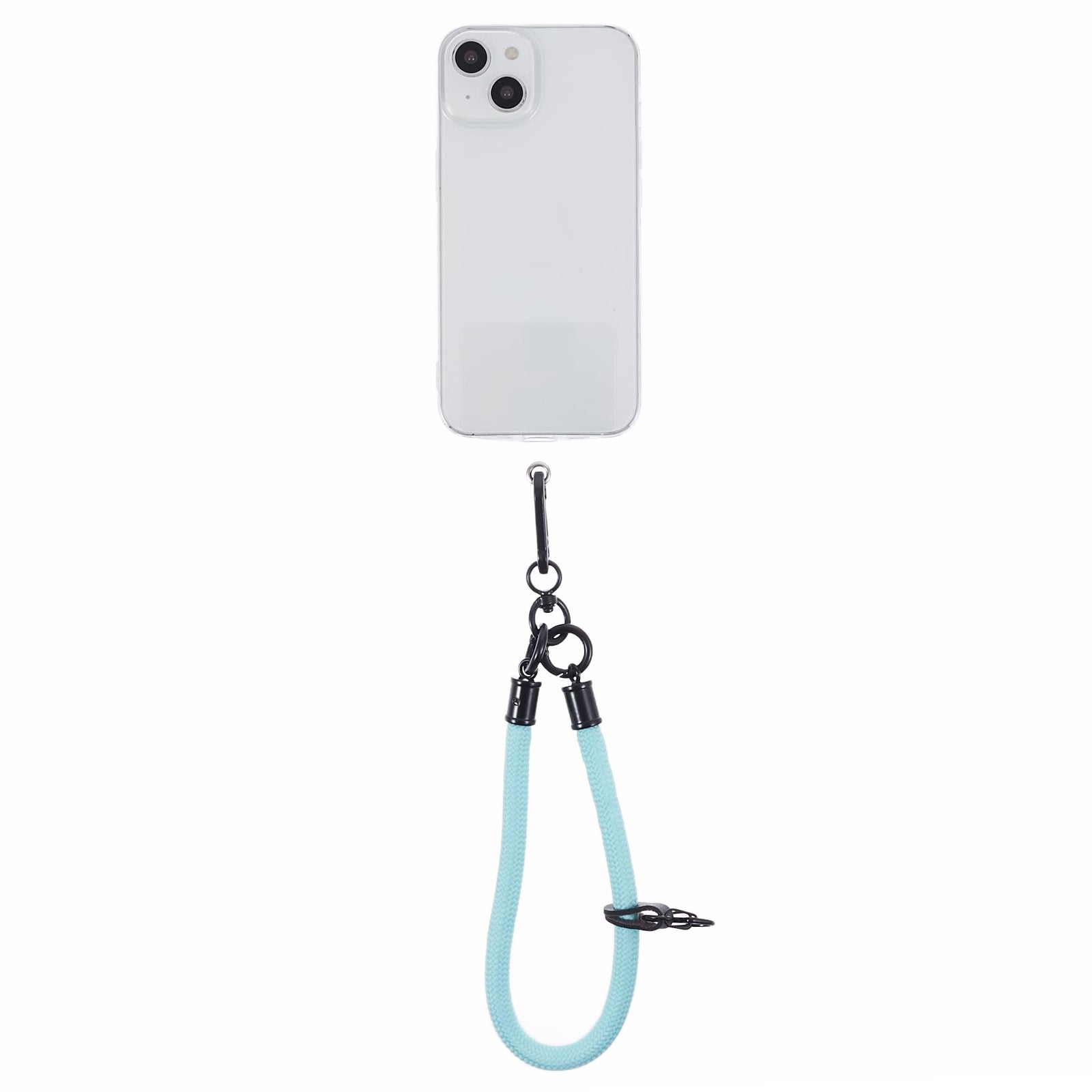 30cm Phone Wrist Strap Phone Charm Detachable Phone Lanyard with Tether Tab