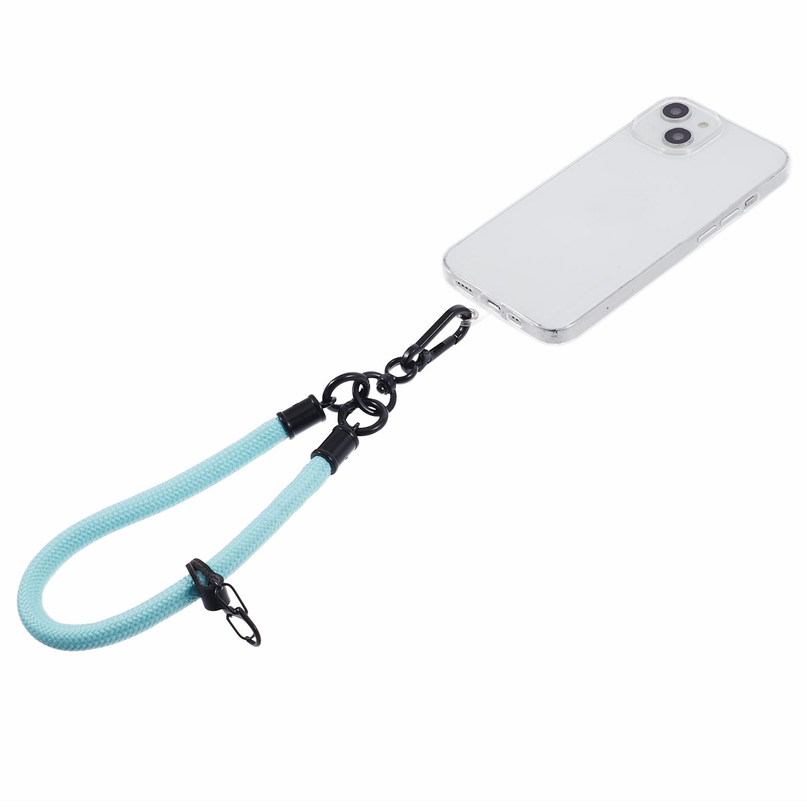 30cm Phone Wrist Strap Phone Charm Detachable Phone Lanyard with Tether Tab