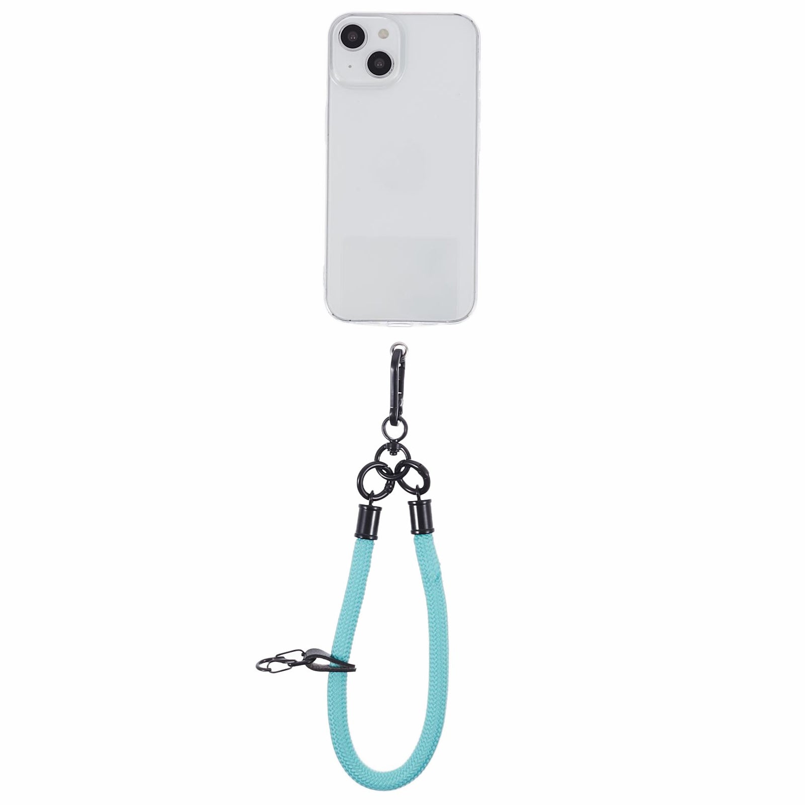 30cm Phone Wrist Strap Phone Charm Detachable Phone Lanyard with Tether Tab