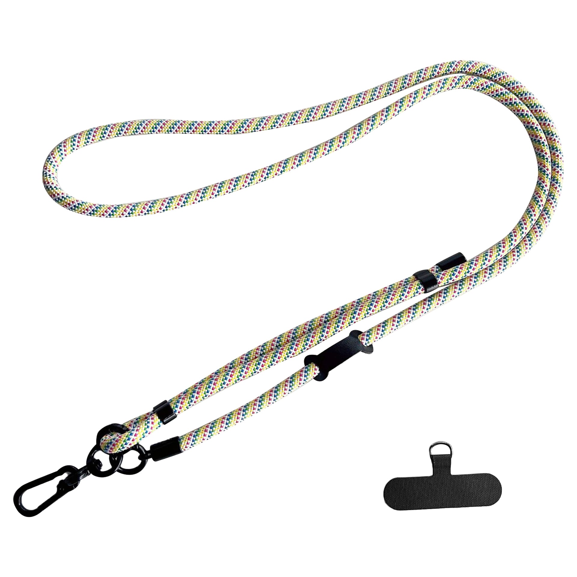 Phone Lanyard Universal 7mm Nylon Neck Strap Necklace with Tether Tab
