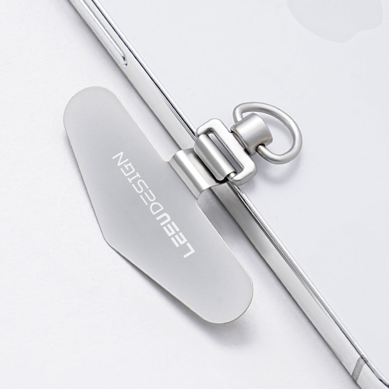 LEEU DESIGN Ultra Slim Phone Tether Tabs for Phone Case Lanyard Anti-Lost Metal Safety Patch