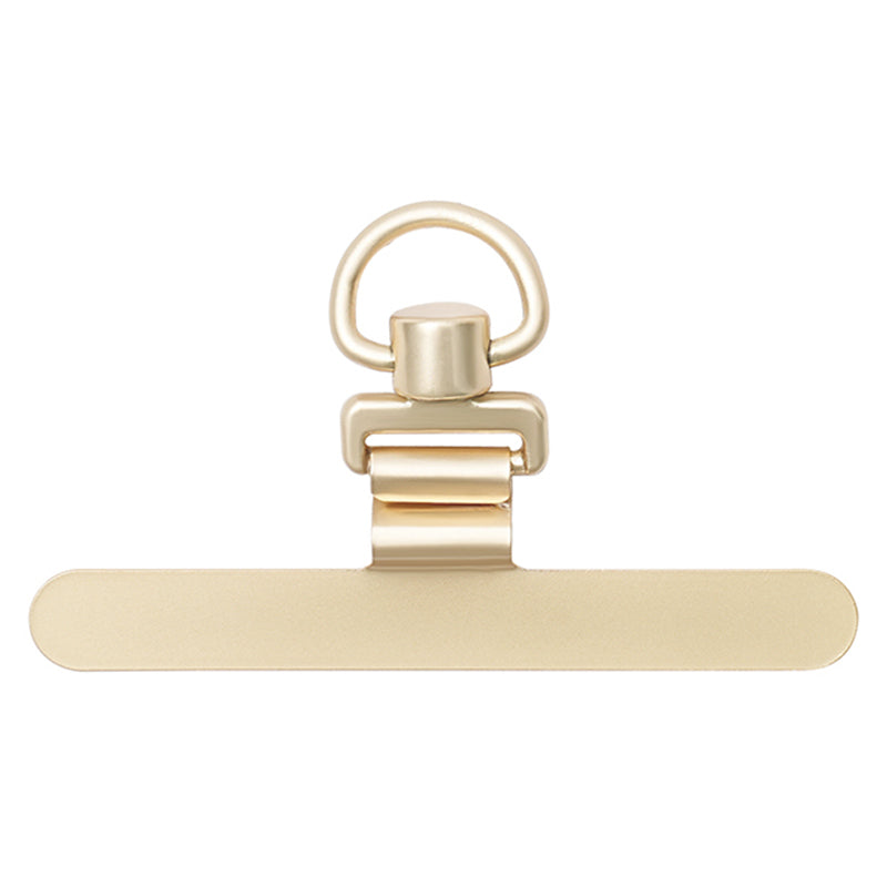 Phone Lanyard Tether Tab Metal Patch Pad with 360 Degree Rotary Buckle for Phone Shoulder Strap