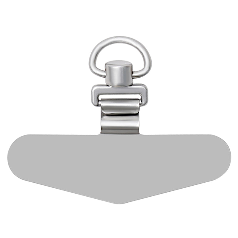 Metal Phone Tether Tab Universal Phone Lanyard Strap Patch with 360 Degree Rotary Buckle