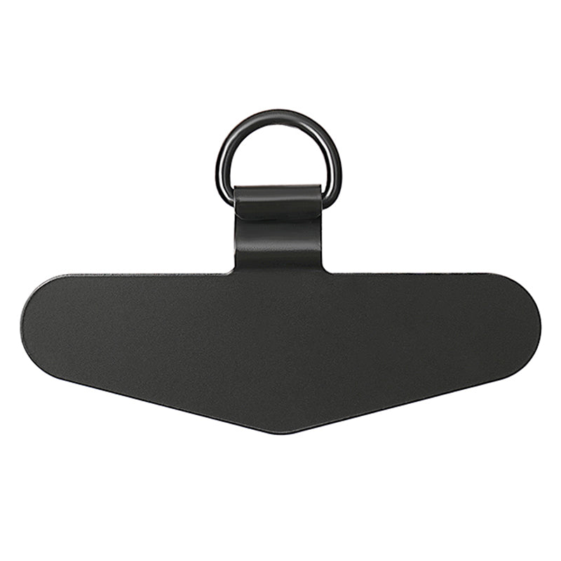 D-Ring Phone Tether Tab Universal Metal Patch Pad for Phone Lanyard Strap