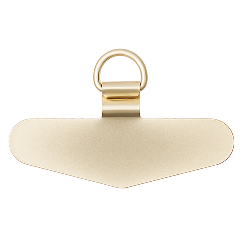 D-Ring Phone Tether Tab Universal Metal Patch Pad for Phone Lanyard Strap