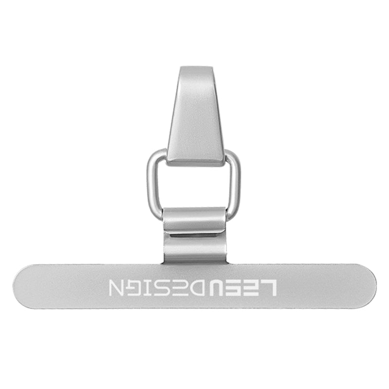 LEEU DESIGN Slim Phone Tether Tabs Anti-Lost Metal Safety Patch with Buckle for Phone Case Lanyard