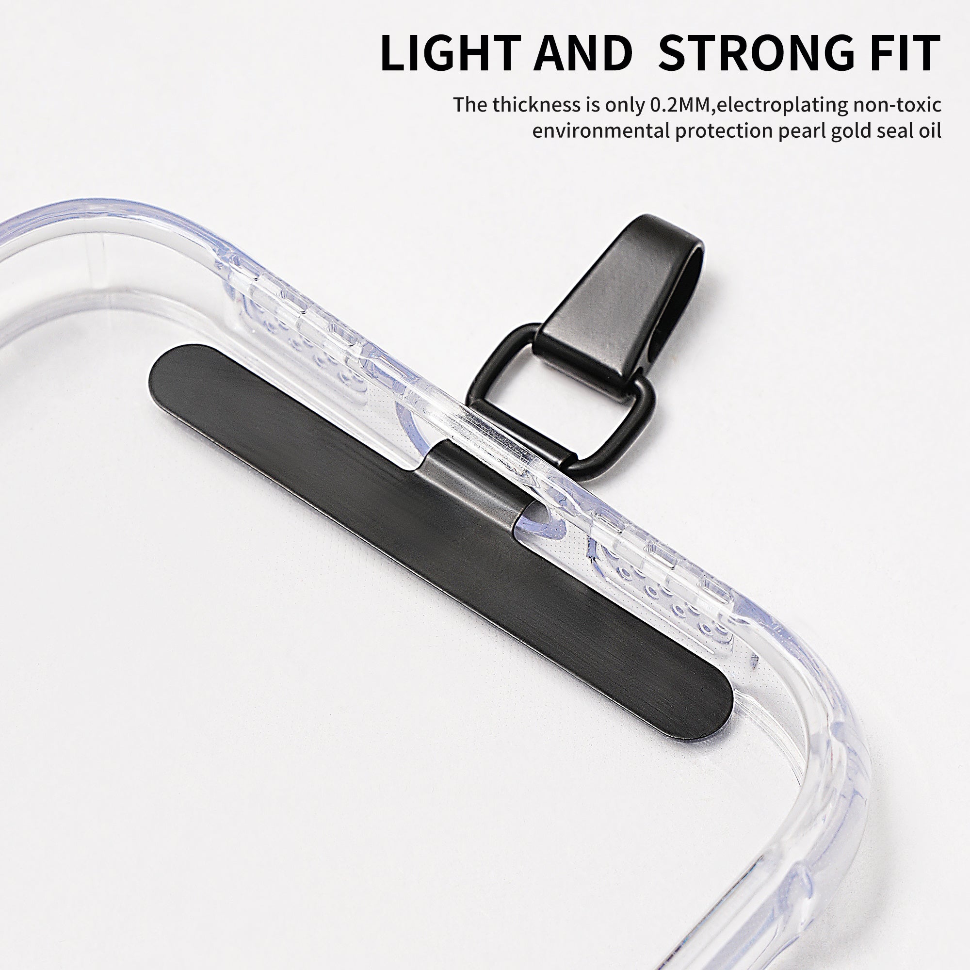 LEEU DESIGN Metal Phone Tether Tabs Universal Phone Lanyard Replacement Part