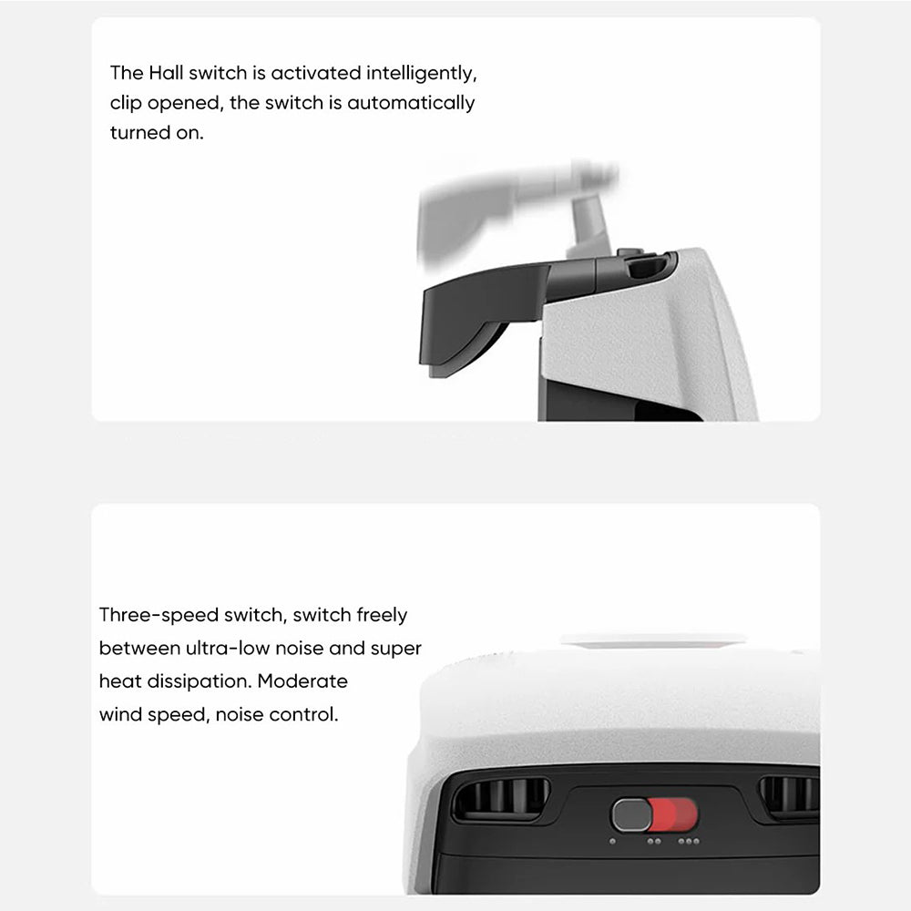 ONEPLUS PCV02 18W Phone Cooler for 70-82mm Width Phone PC+Aluminum Alloy+Silicone Cellphone Radiator