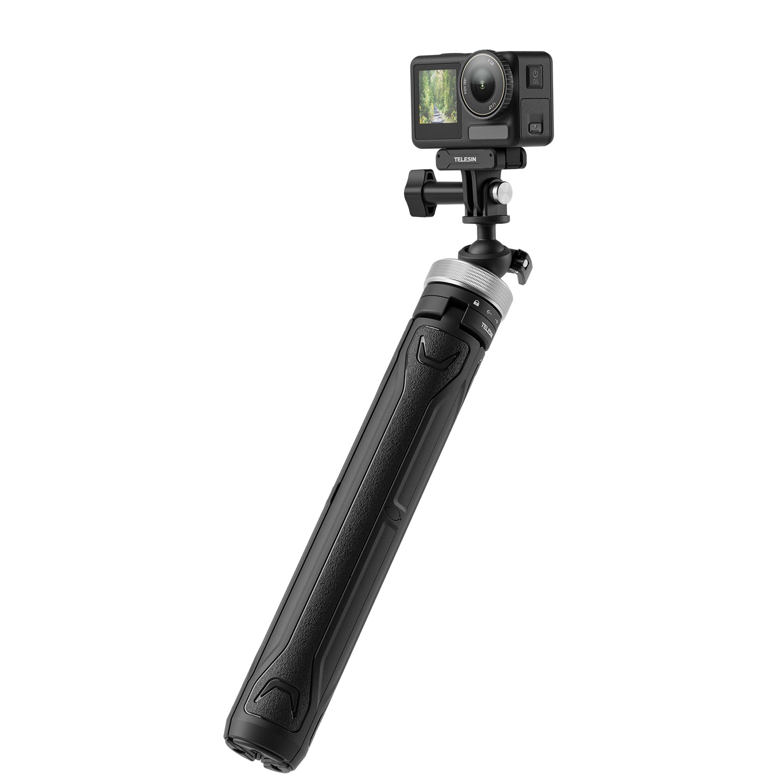 TELESIN S1-TSS-01 Selfie Stick Tripod Ball Joint Extension Pole Monopod Handle Grip for GoPro Action Camera