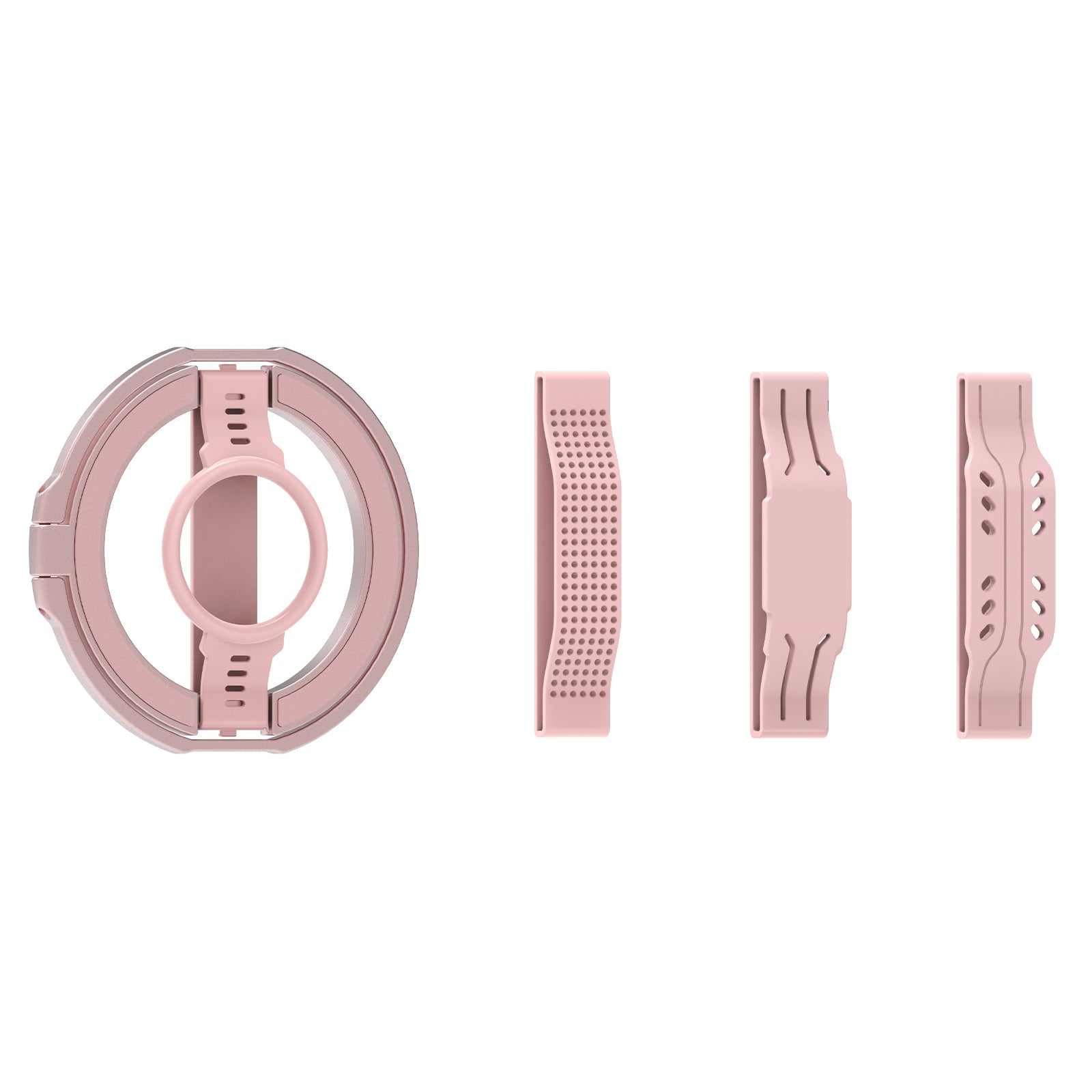 ZH-M04 Magnetic Kickstand Rotary Adjustable Phone Ring Holder Zinc Alloy Finger Grip