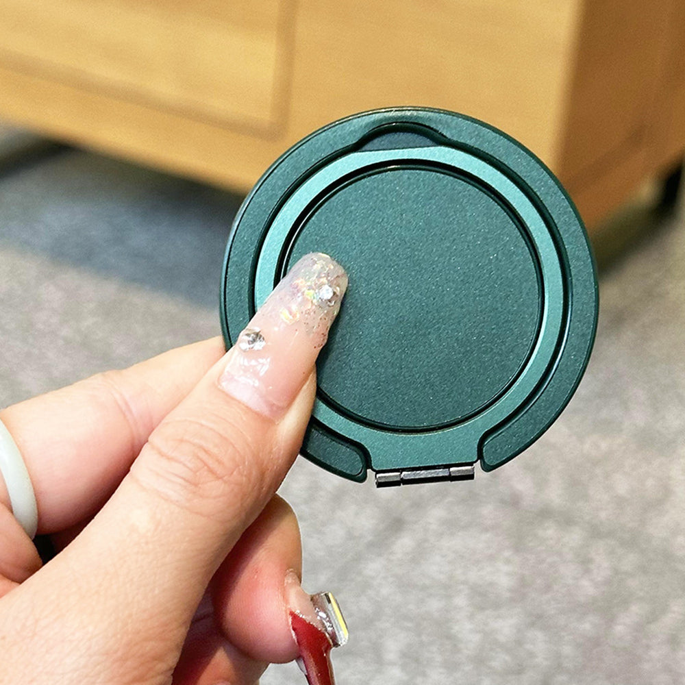 360 Degree Rotation Adhesive Finger Ring Kickstand Compatible with MagSafe