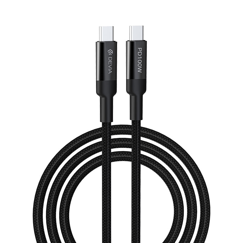 DEVIA EC309 Extreme Speed Series 1.5m 100W Fast Charging Cable Type-C Charger Cord