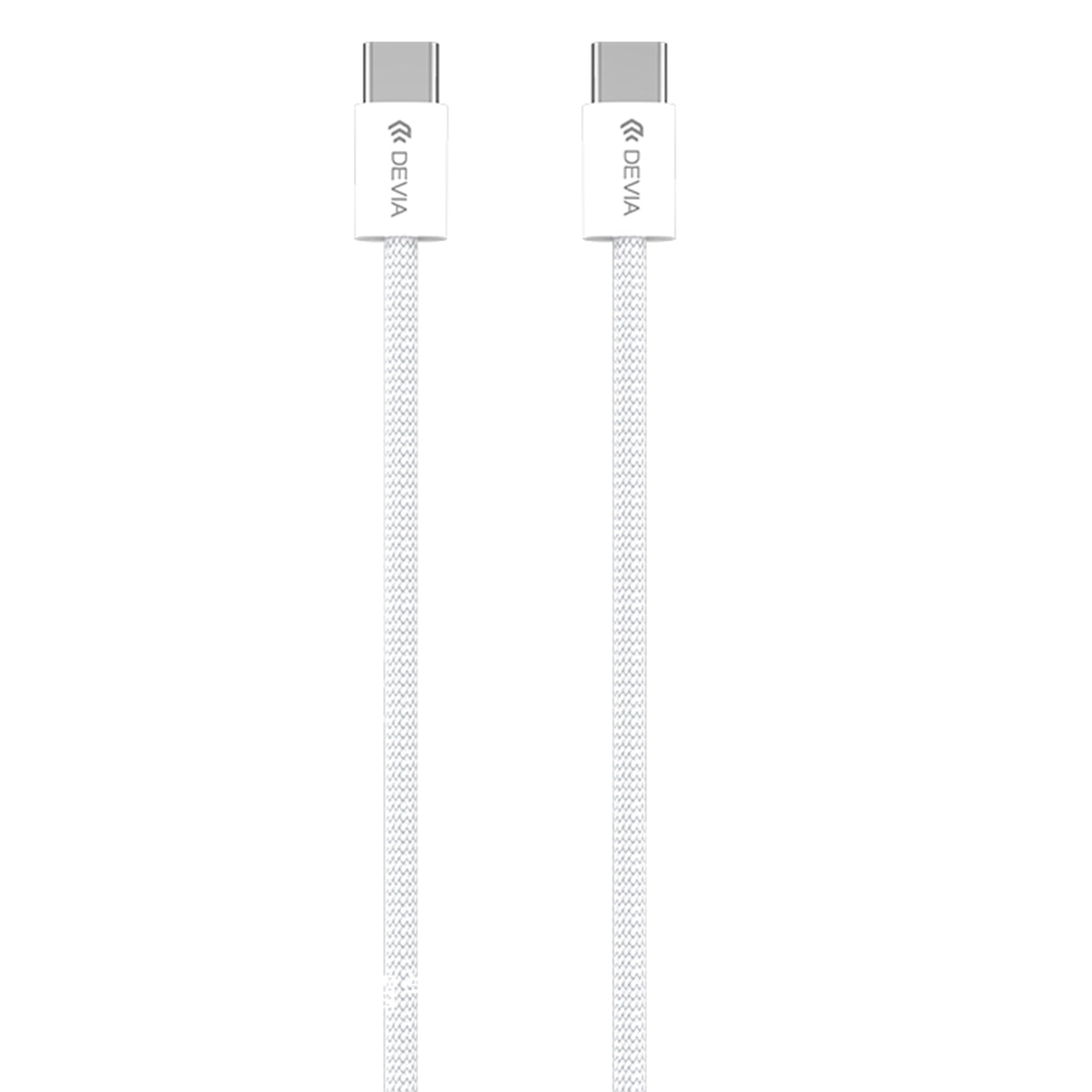 DEVIA Smart Series EC325 1m Type-C to Type-C PD 60W Data Cable Fast Charging Woven Cord