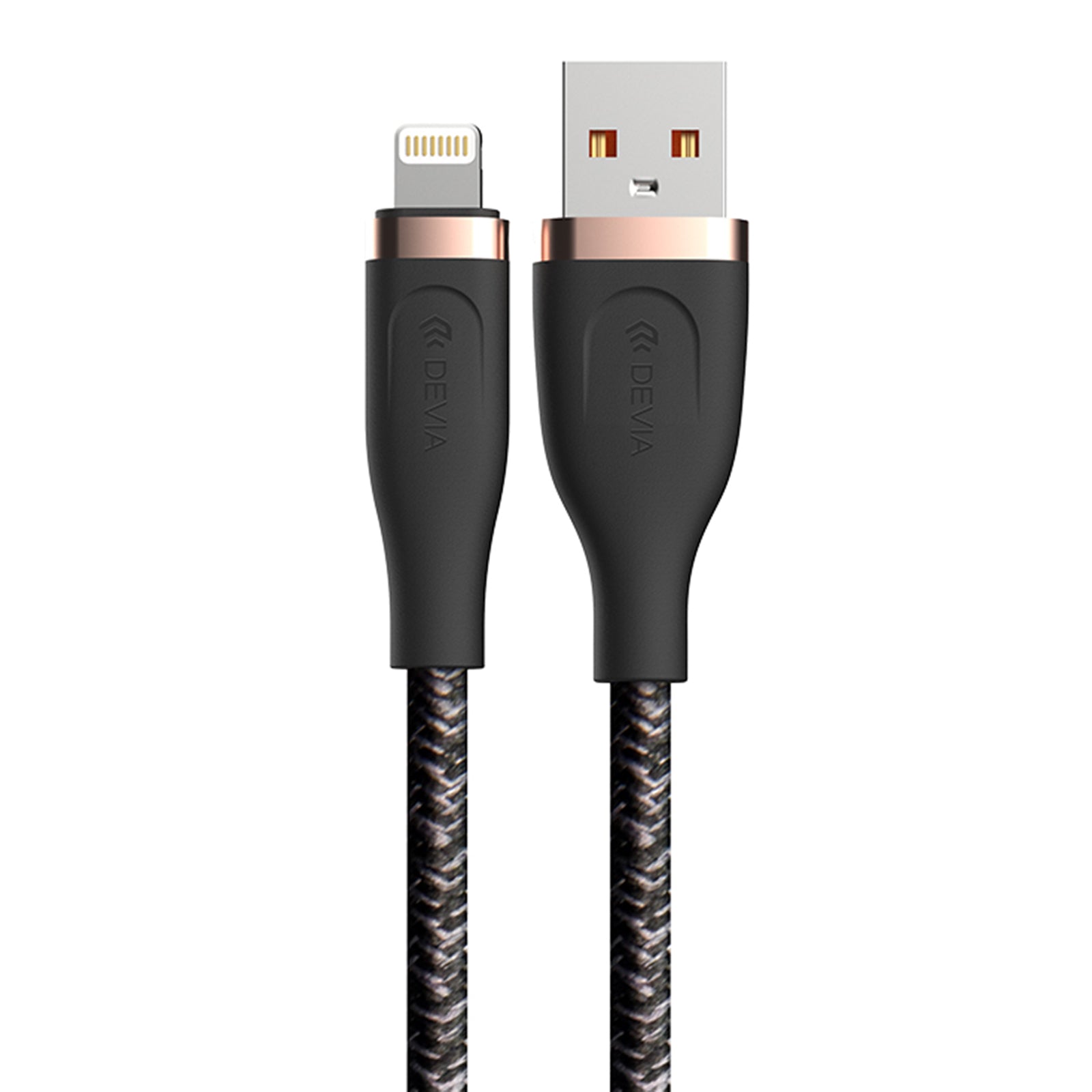 DEVIA Star Series EC417 1.5m USB-A to Lightning 2.4A Quick Charge Cable Data Sync Cord