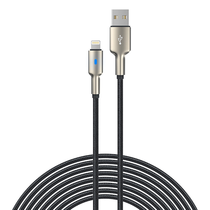 DEVIA Mars Series EC420 1.5m USB-A to Lightning 2.1A Phone Charging Cable Data Sync