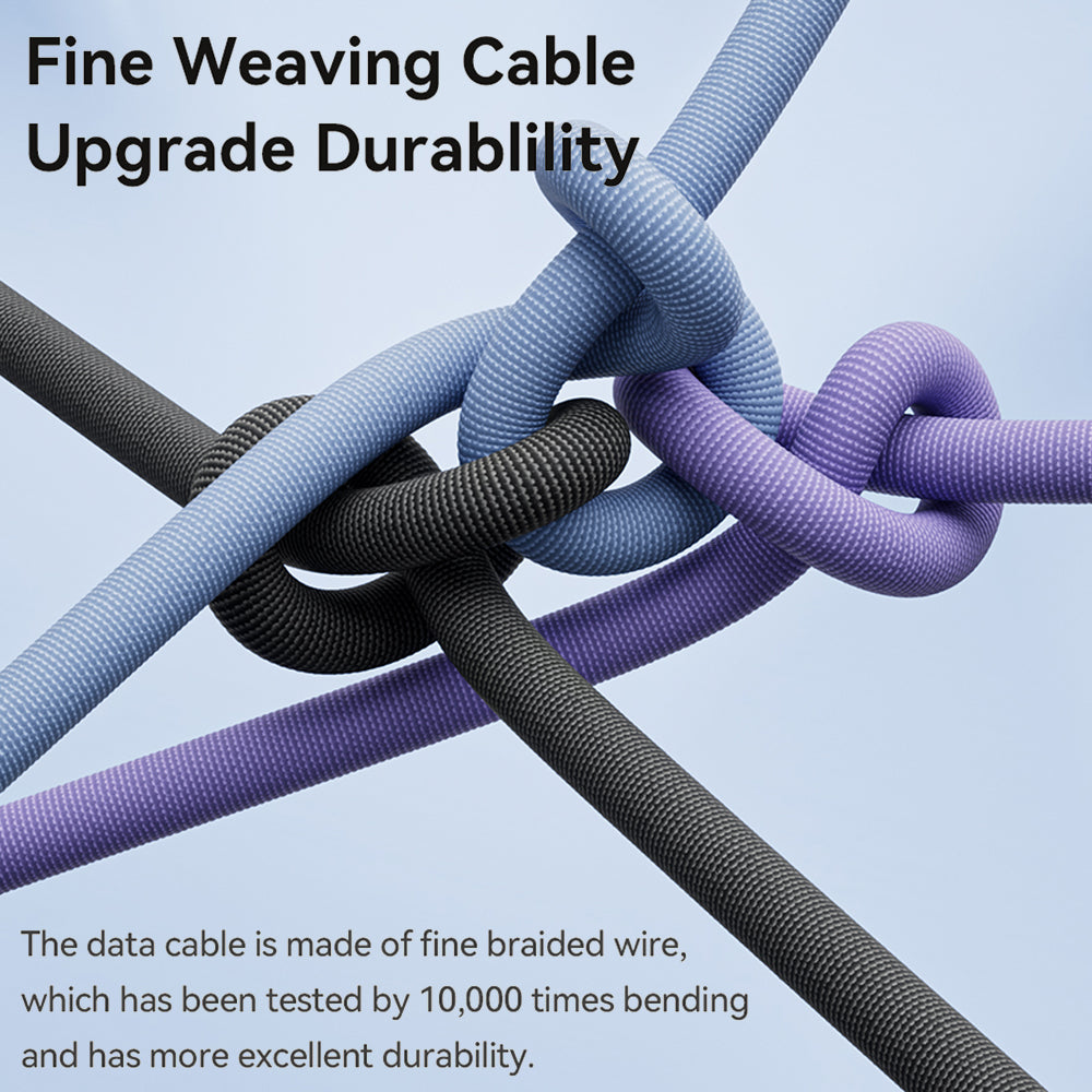 TOOCKI TQ-X36C2 1m E-Marker Chip PD 60W Fast Charging Type-C Cable