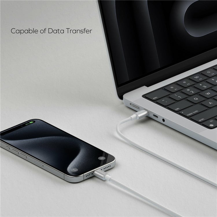 MOMAX Elite 1.5m USB C to USB C PD 60W Fast Charging Wire Nylon Braided Data Cable