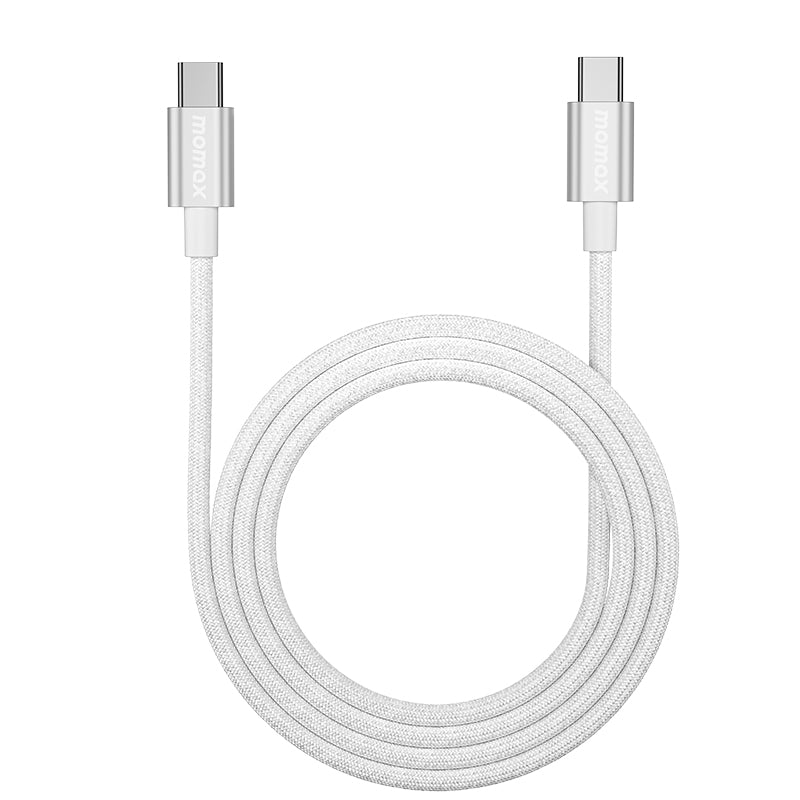 MOMAX Elite 1.5m USB C to USB C PD 60W Fast Charging Wire Nylon Braided Data Cable