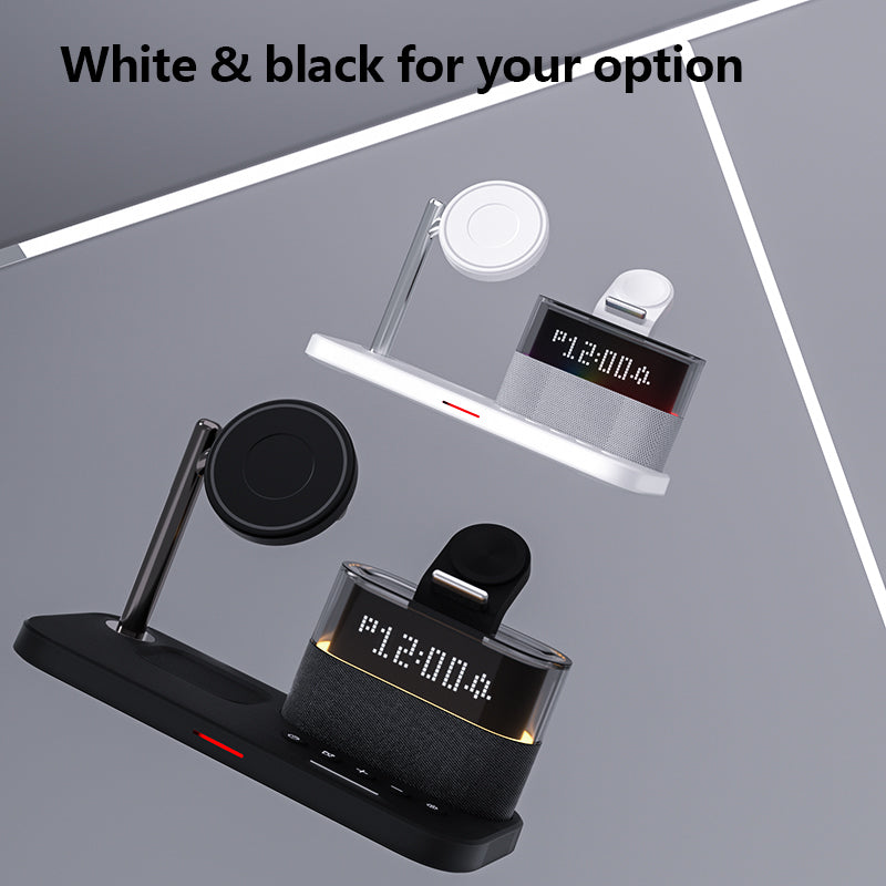 C09 Cell Phone Magnetic Wireless Charger Multi-Function Charging Station for Headset, Watch