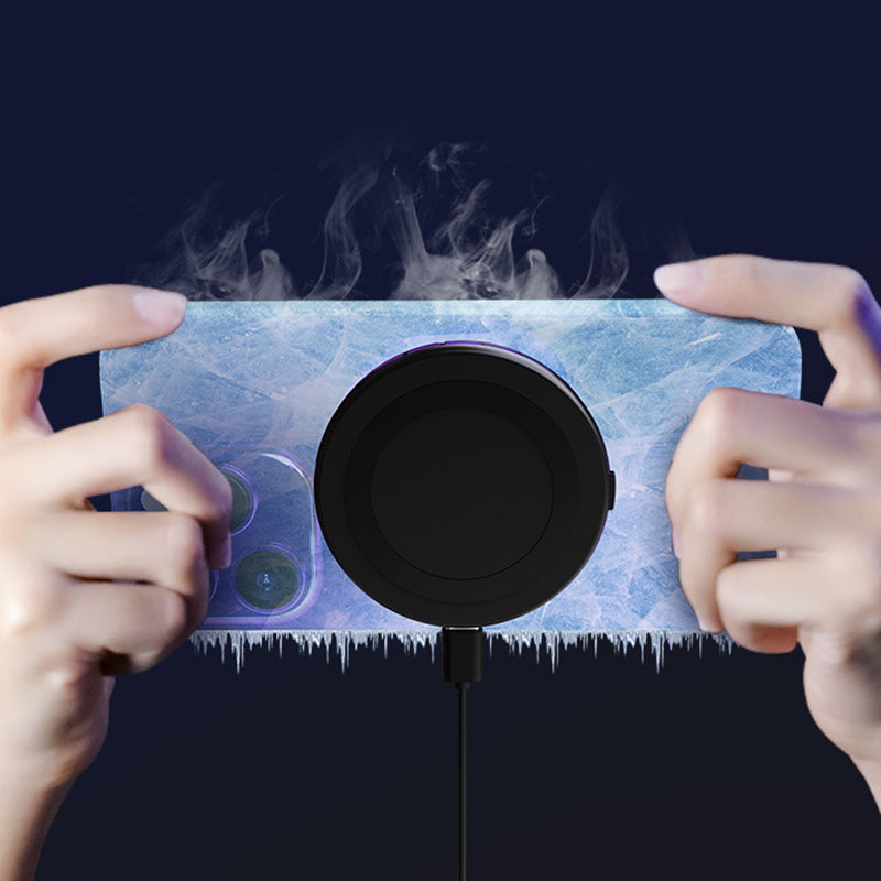 W03 15W Car Magnetic Wireless Charger with Sound Pickup Ambient Light