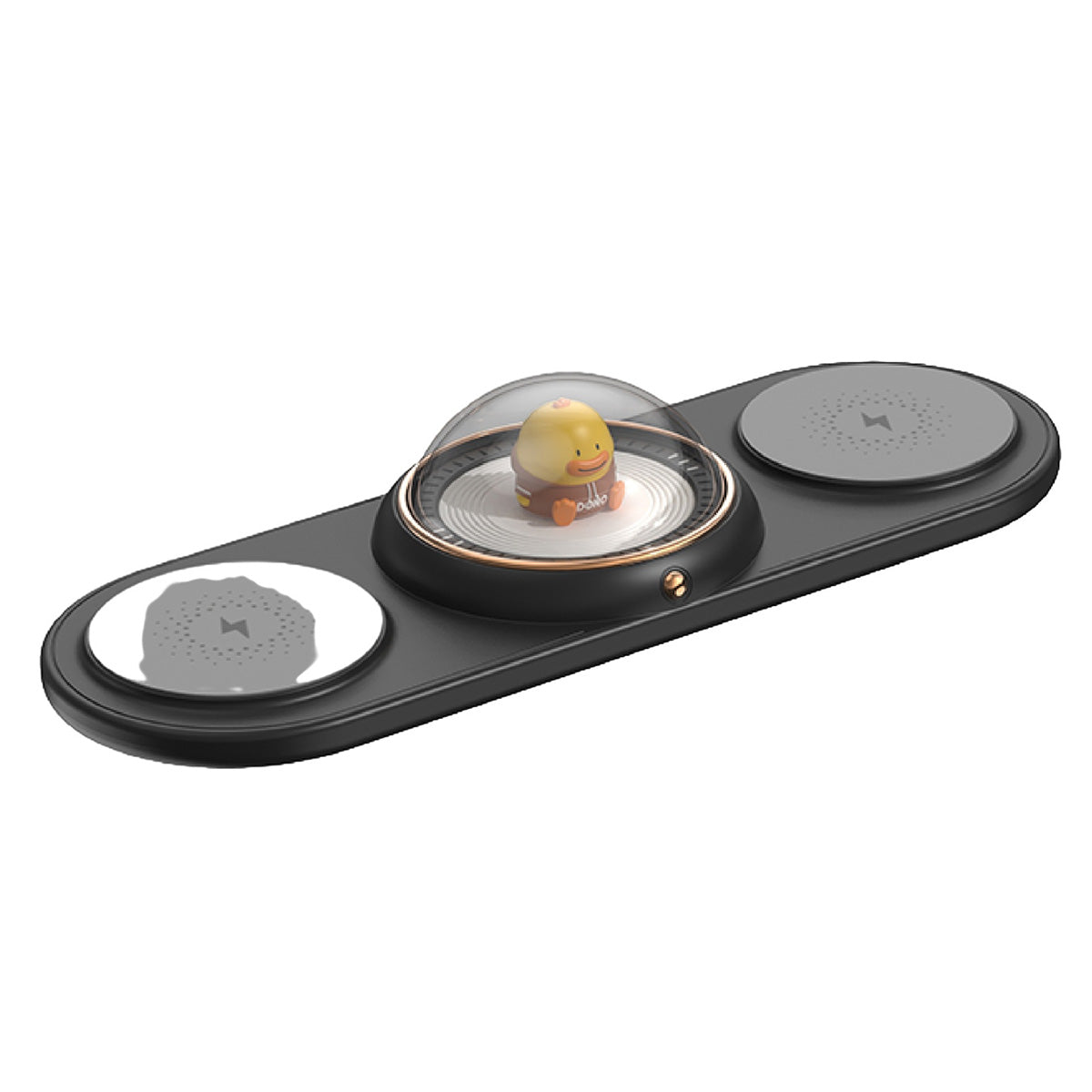 ICARER FAMILY 2-in-1 Cute Cartoon Design Wireless Charger Phone Earphone Wireless Charging Dock