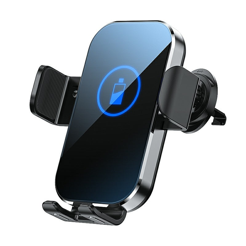 X10 15W Wireless Fast Charging Car Charger Phone Holder Mount Cell Phone Bracket Stand